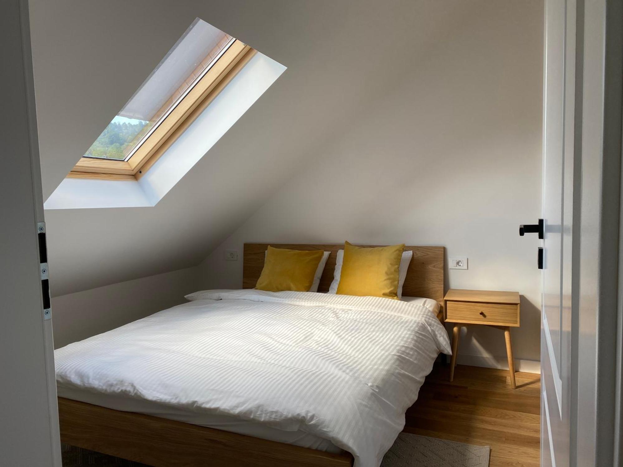 The Cosy Attic At Casuta Fulgu' Lägenhet Borşa Exteriör bild
